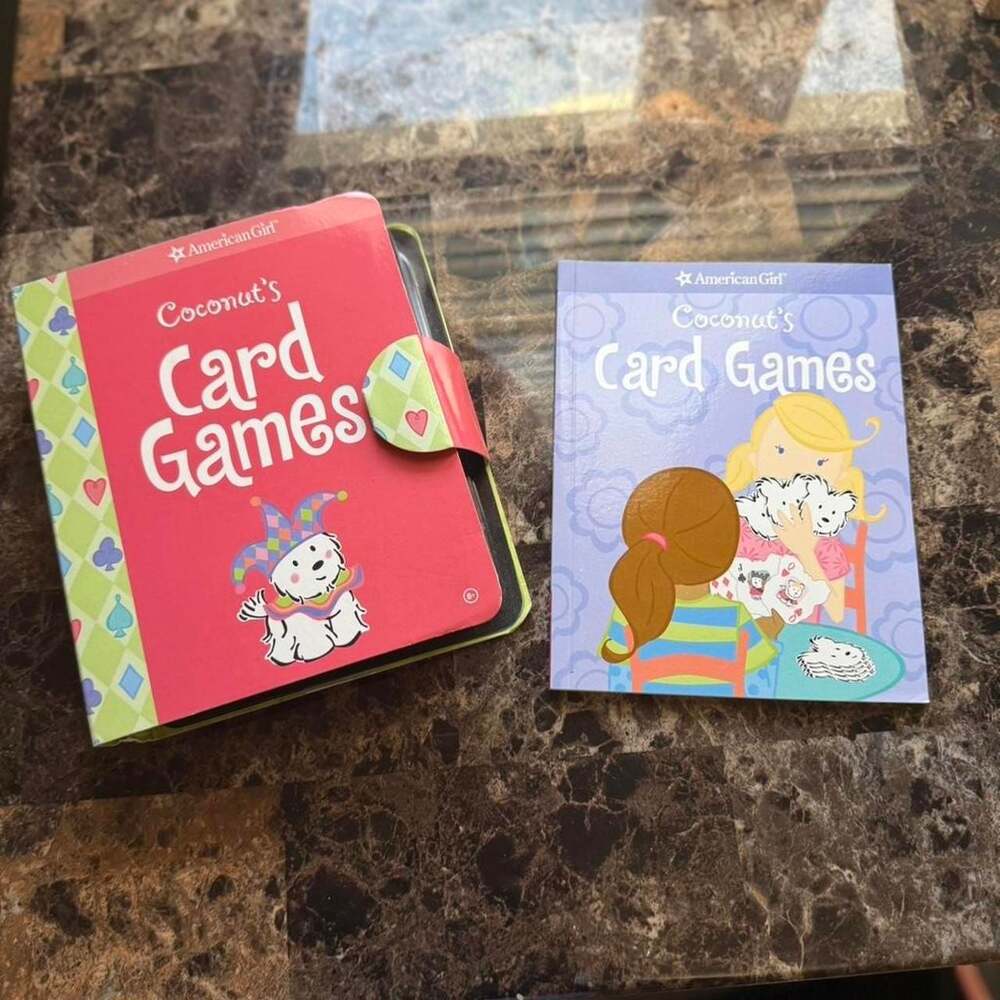 American Girl Coconut's Card Games Set with Booklet